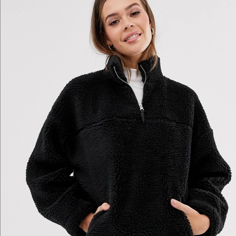 Fleece Pullover Jacket